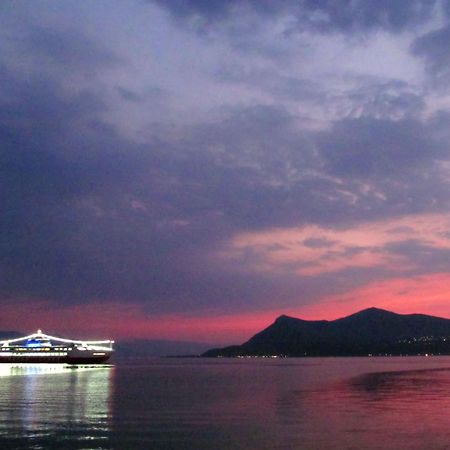 Thalassa Hotel Lutrá Edipszú Kültér fotó