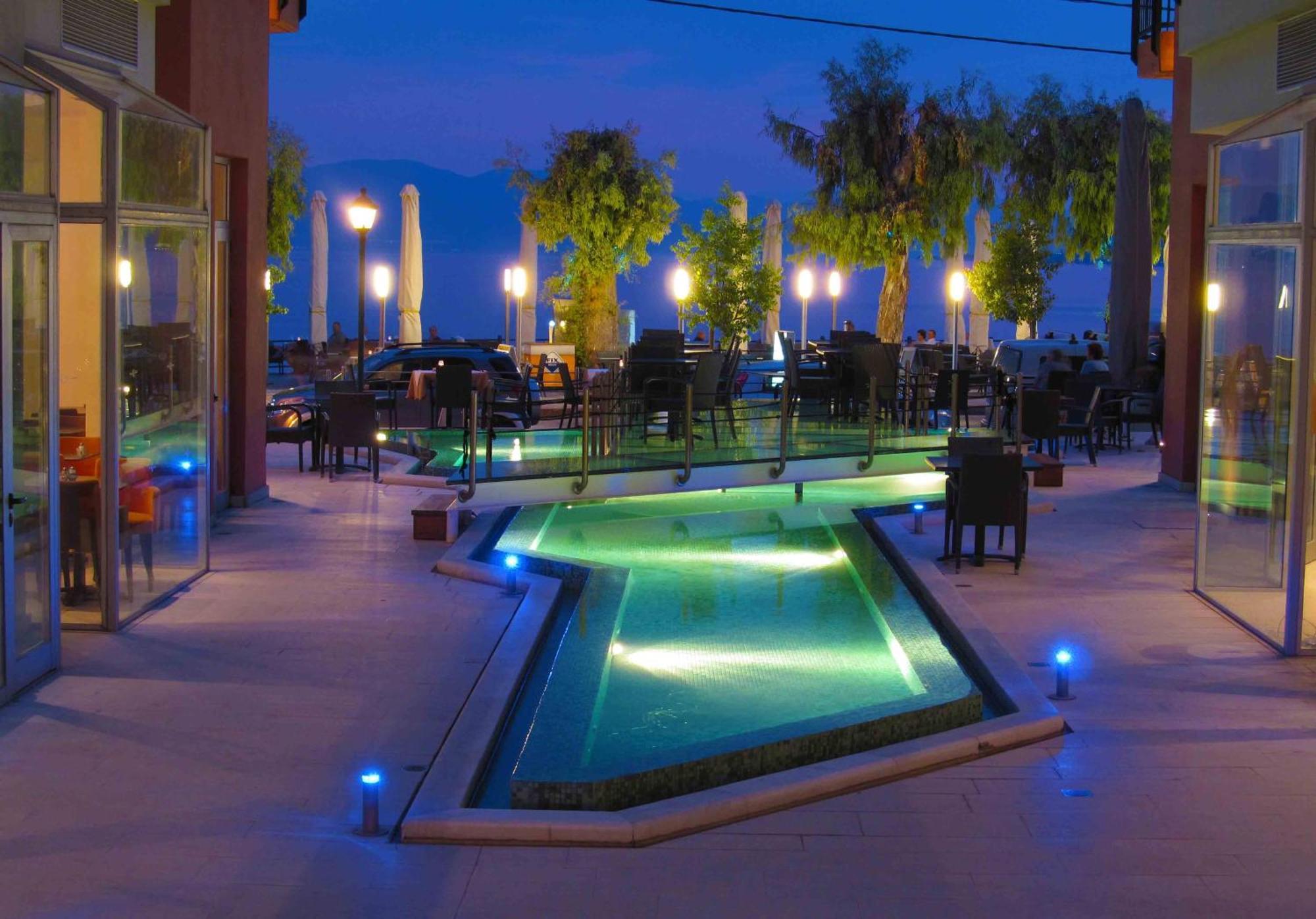 Thalassa Hotel Lutrá Edipszú Kültér fotó